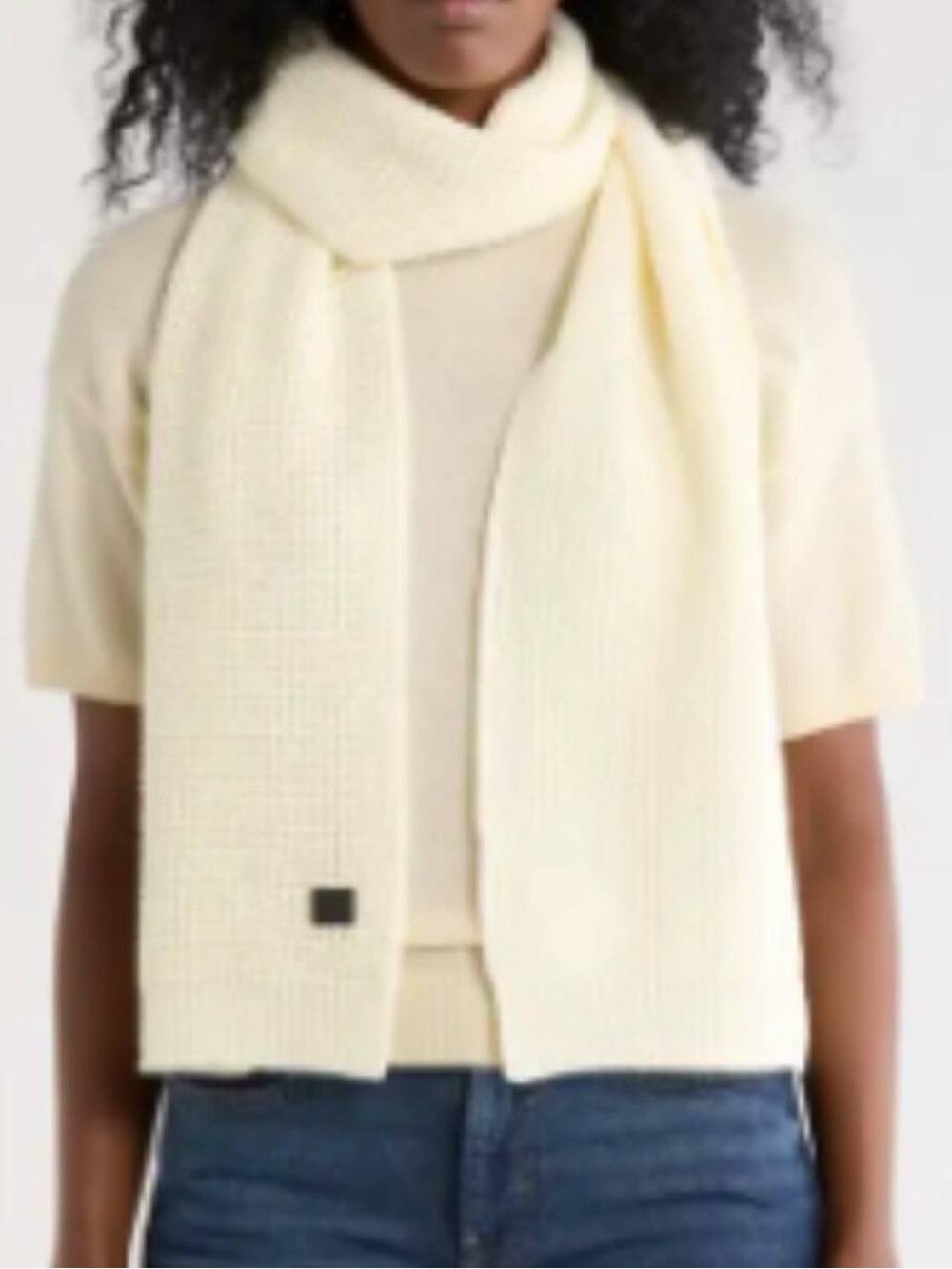 All Saints Fuzzy Beanie and Scarf Set